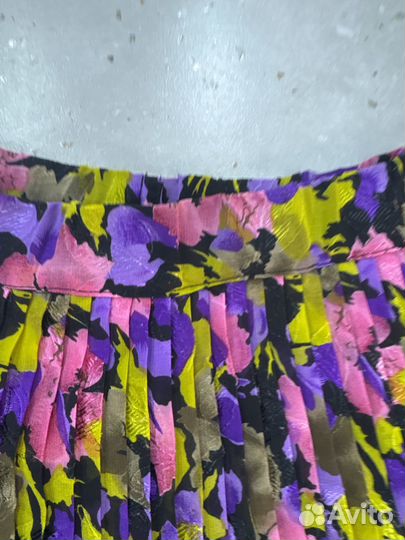 Юбка плиссерованная винтаж 54-56