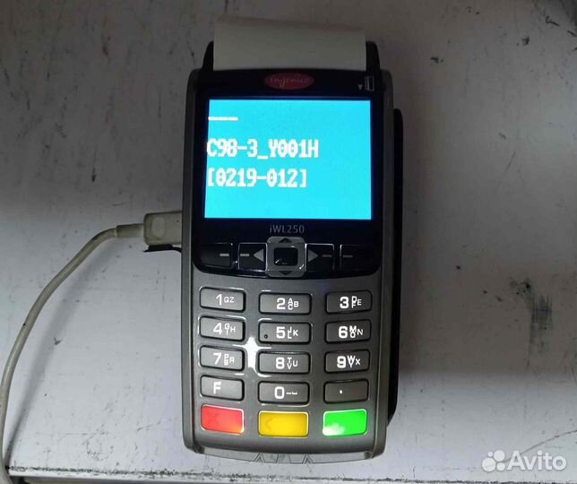 Терминал Ingenico 250 неисправный
