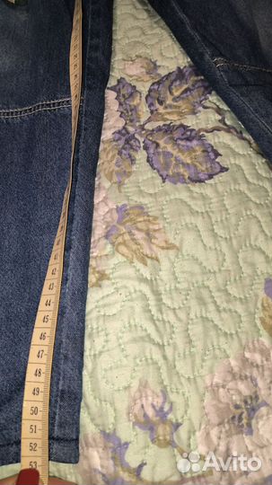 Джинсы / штаны на флисе для мальчика 122-128см