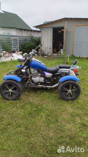 Квадроцикл из байка (Skygo)