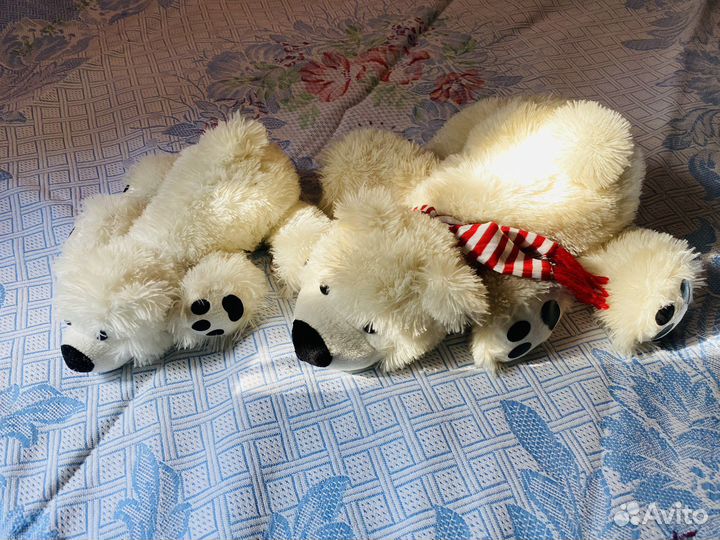Плюшевый медведь белый умка Wellesley