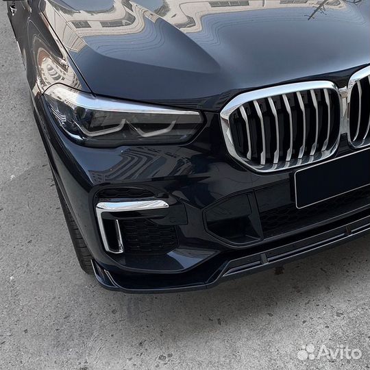 Губа сплитер элерон передний BMW бмв Х5 G05