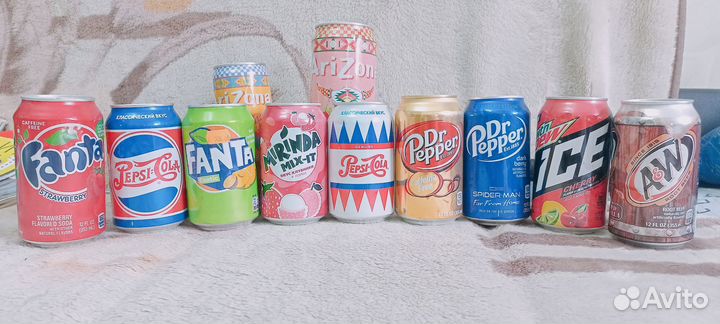 Баночки из под эксклюзивных напитков