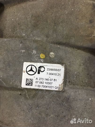 Впускной коллектор Mercedes M273