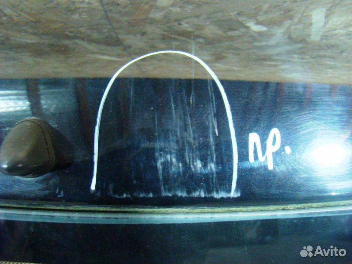 KIA Soul 1 Дверь багажника со стеклом