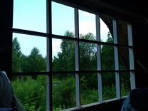 Панорамные деревянные окна для дачи
