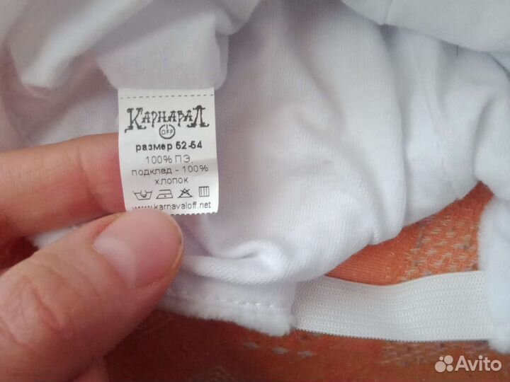 Шапка зайца новогодняя