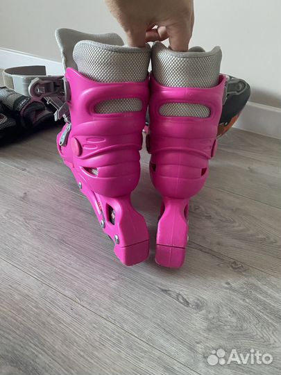 Роликовые коньки детские раздвижные 28-31