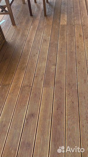Террасная доска вельвет из сибирской лиственницы