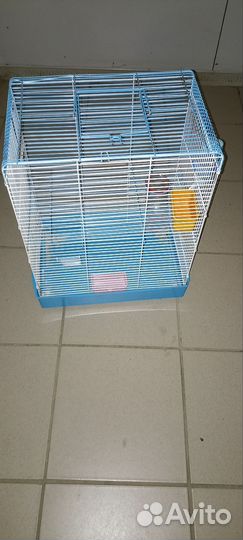 Клетка для хомяка и лоток