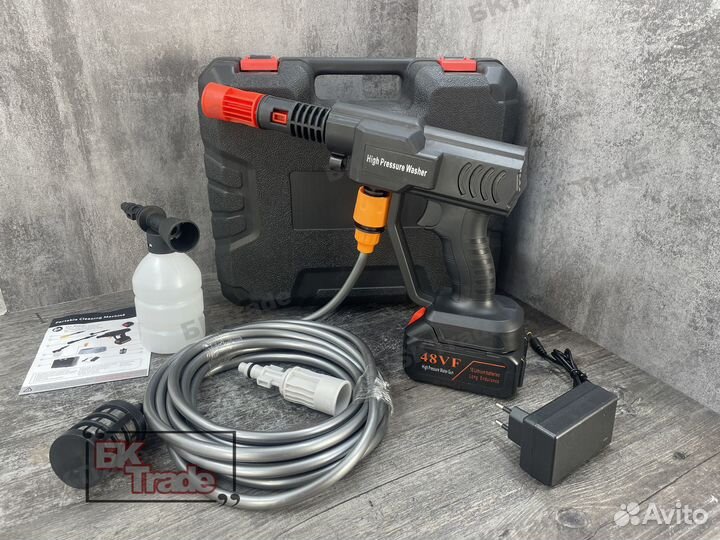 Мойка высокого давления аккумуляторная