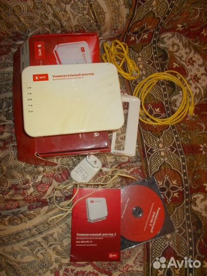 Роутер Enthernet и Wi-Fi МТС рабочий