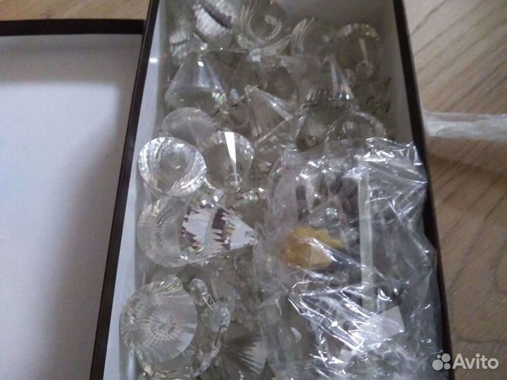 Люстра хрустальная большая