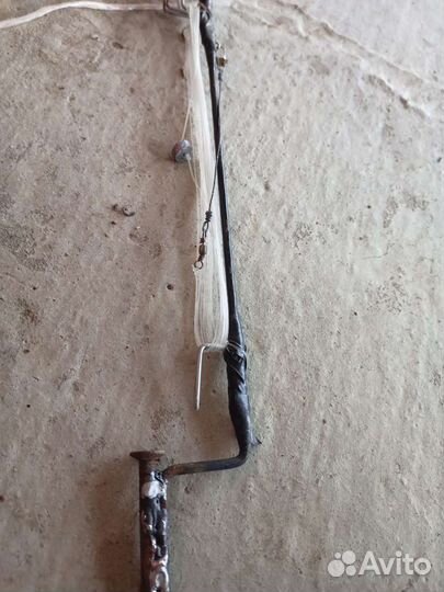 Зимние удочки флажки ручной работы