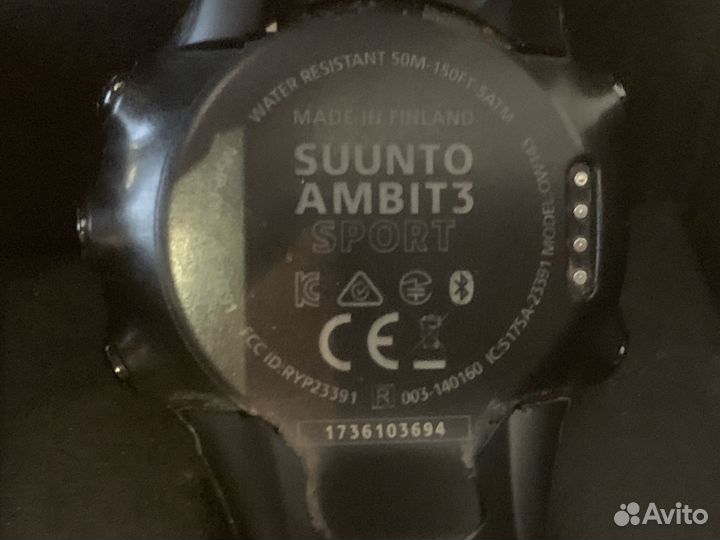 Мужские спортивные часы Suunto Ambit 3 Sport