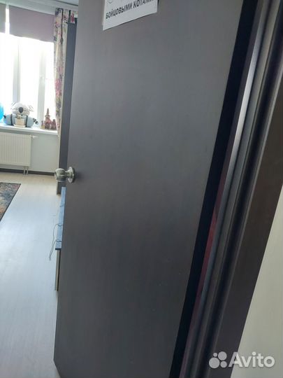 Межкомнатные двери бу 80 см и 60 с коробкой