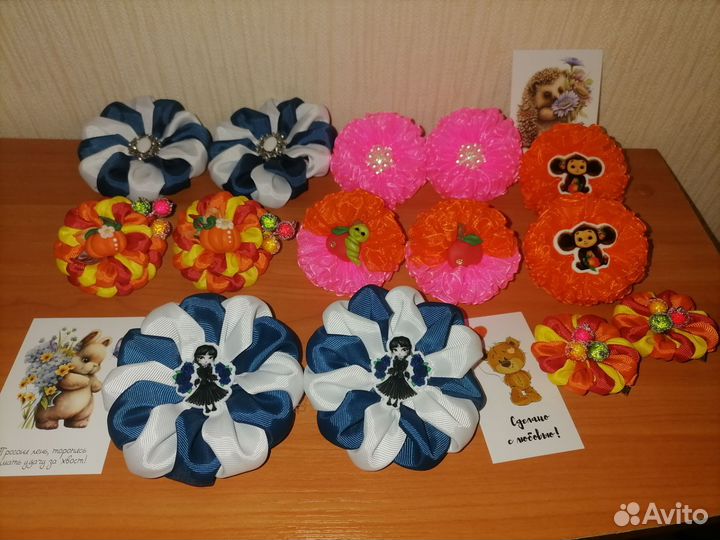 Резинки для волос ручной работы