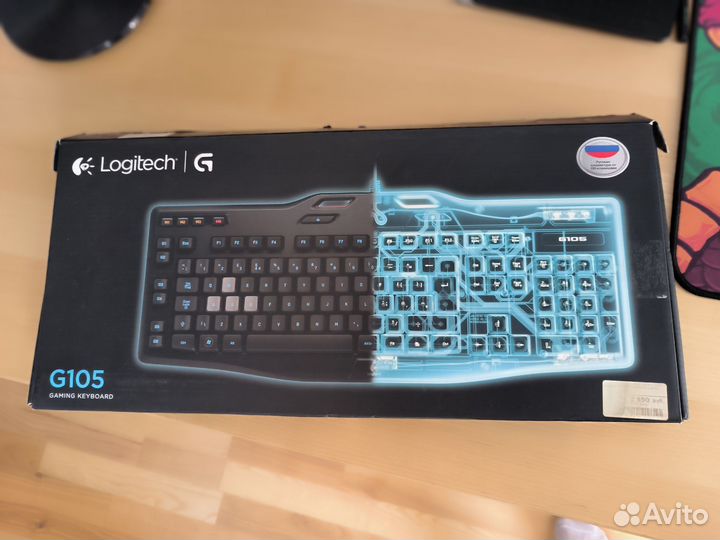 Игровая клавиатура logitech
