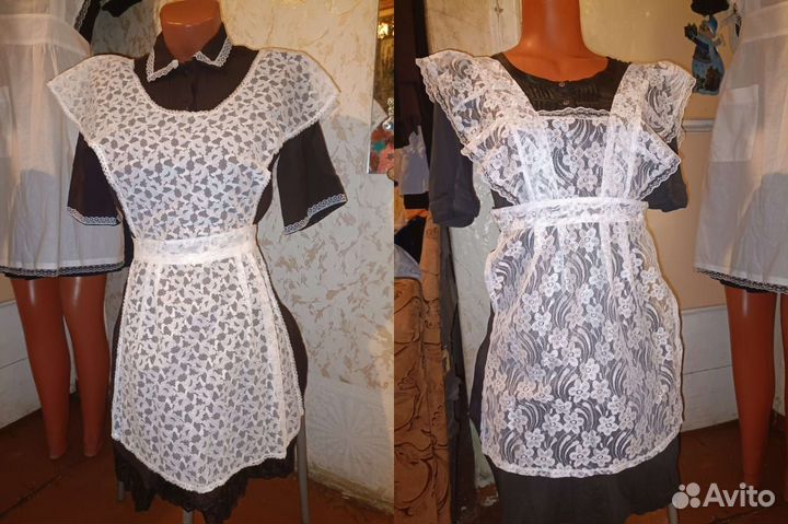 Фартук с платьем на последний звонок