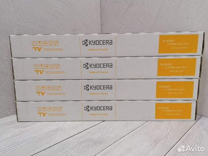 Картриджи оригинальные Kyocera TK-8335Y TK-8335 Y