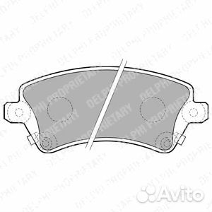 Колодки тормозные дисковые перед