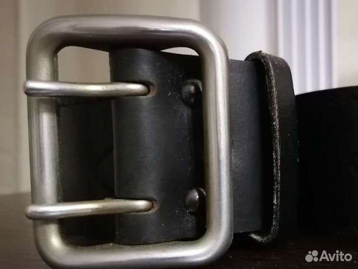 Ремень кожаный офицерский