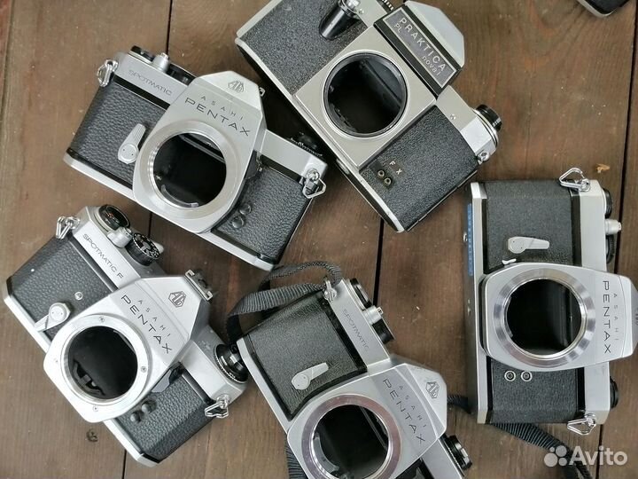Пленочный фотоаппарат Пентакс практика в ремонт