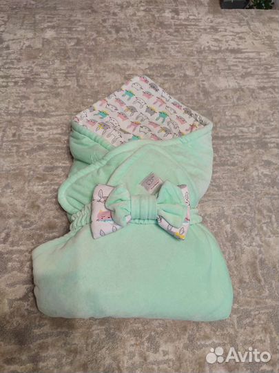 Конверт одеяло для выписки зимнее