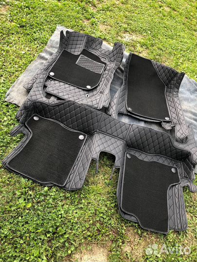 3 д коврики из экокожи на ладу х-рей