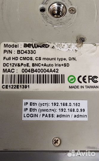 IP видеокамера