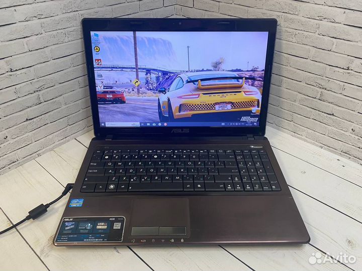 Игровой ноутбук Asus I7/GeForce/8Gb/4ядра/SSD+HDD