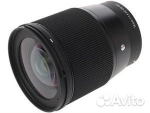 Объектив sigma sony/E 16MM F1.4 DC DN contemporary