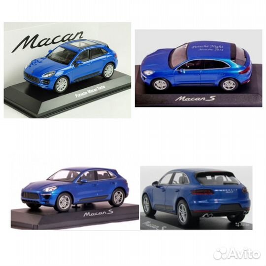 Модели Porsche масштаб 1 43