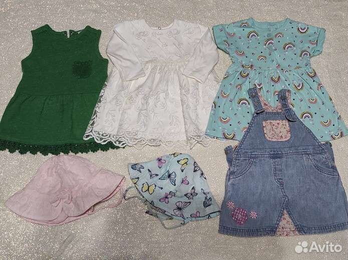 Вещи пакетом на девочку пакетом 74р-р