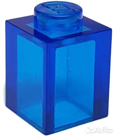 Деталь Lego 3005 Trans-Dark Blue 14 U