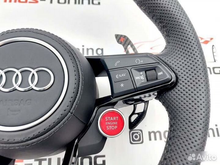 Руль Audi RS с подушкой Ауди A4 B9 RS4 А4