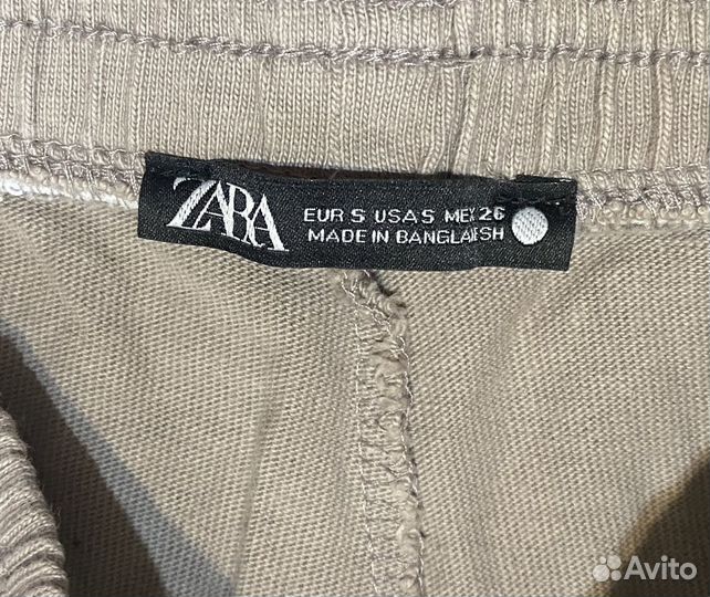 Брюки трикотажные zara