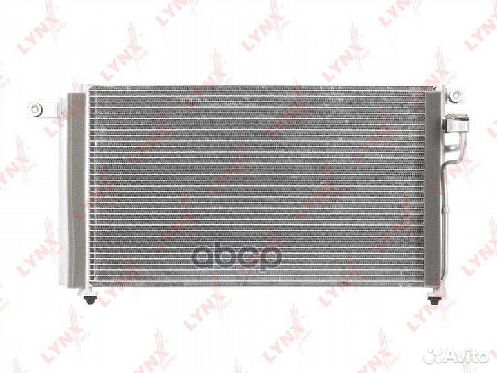 Радиатор кондиционера с осушителем KIA Rio II (JB)