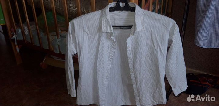 Школьные рубашки, брюки,пиджаки +7-8 лет