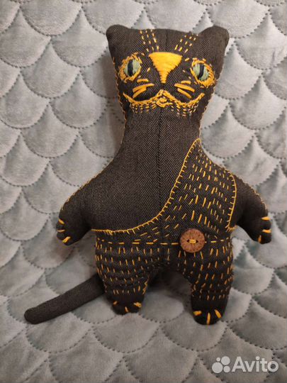 Кот, ручная работа 21 см
