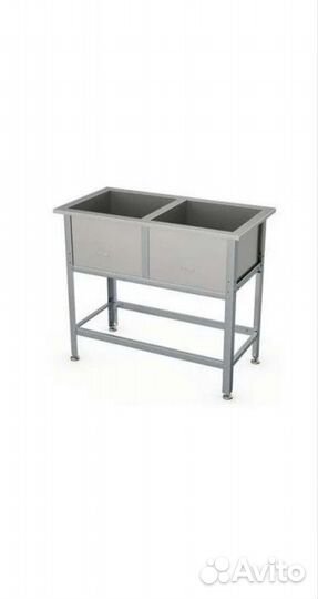Мойка из нерж. стали, мойка со столом, котломойка