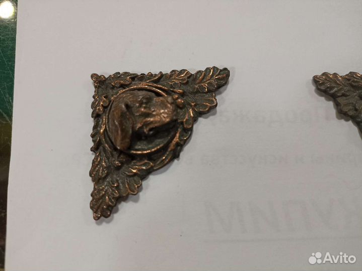 Накладки на уголки книги, картины животные