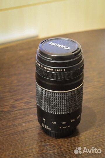 Объектив Canon ef 75-300mm