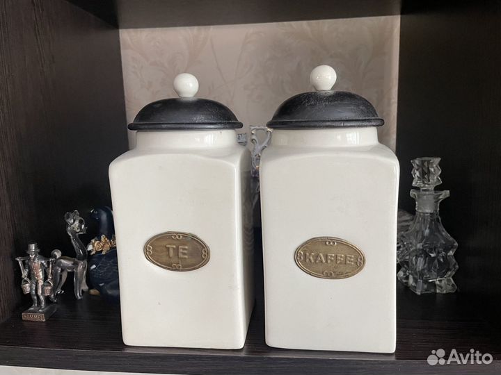 Керамические банки для кофе и чая, Швеция