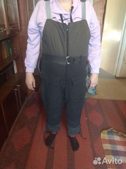 Теплый рабочий комбинезон