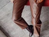 Кожаные брюки zarina