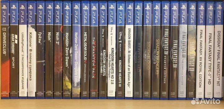 Игры для Sony PS3, PS4 и PSVita