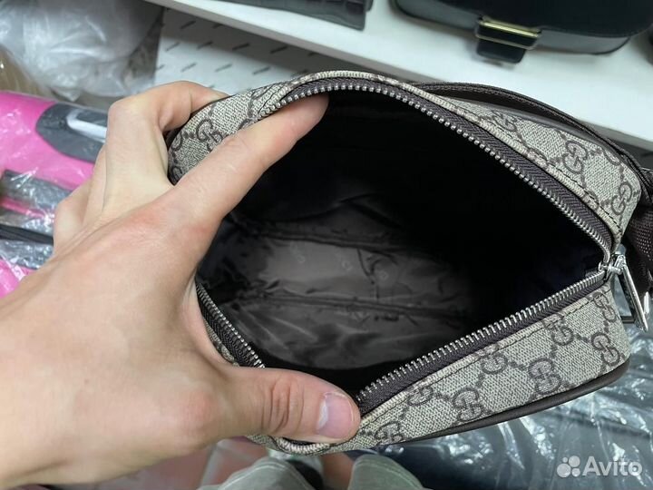 Сумка gucci мужская через плечо