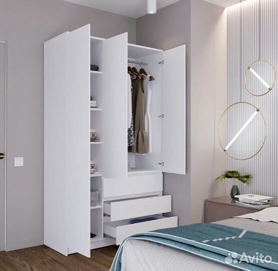 Шкаф трехстворчатый новый не икеа