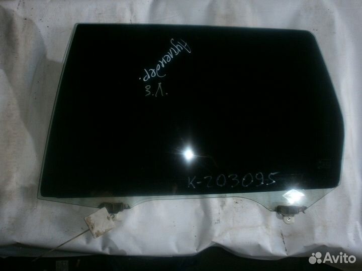 Стекло двери задней левой (Mitsubishi Outlander)